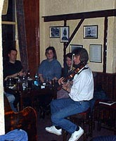 Ian playing live and accoustic in the Ellangowan Hotel